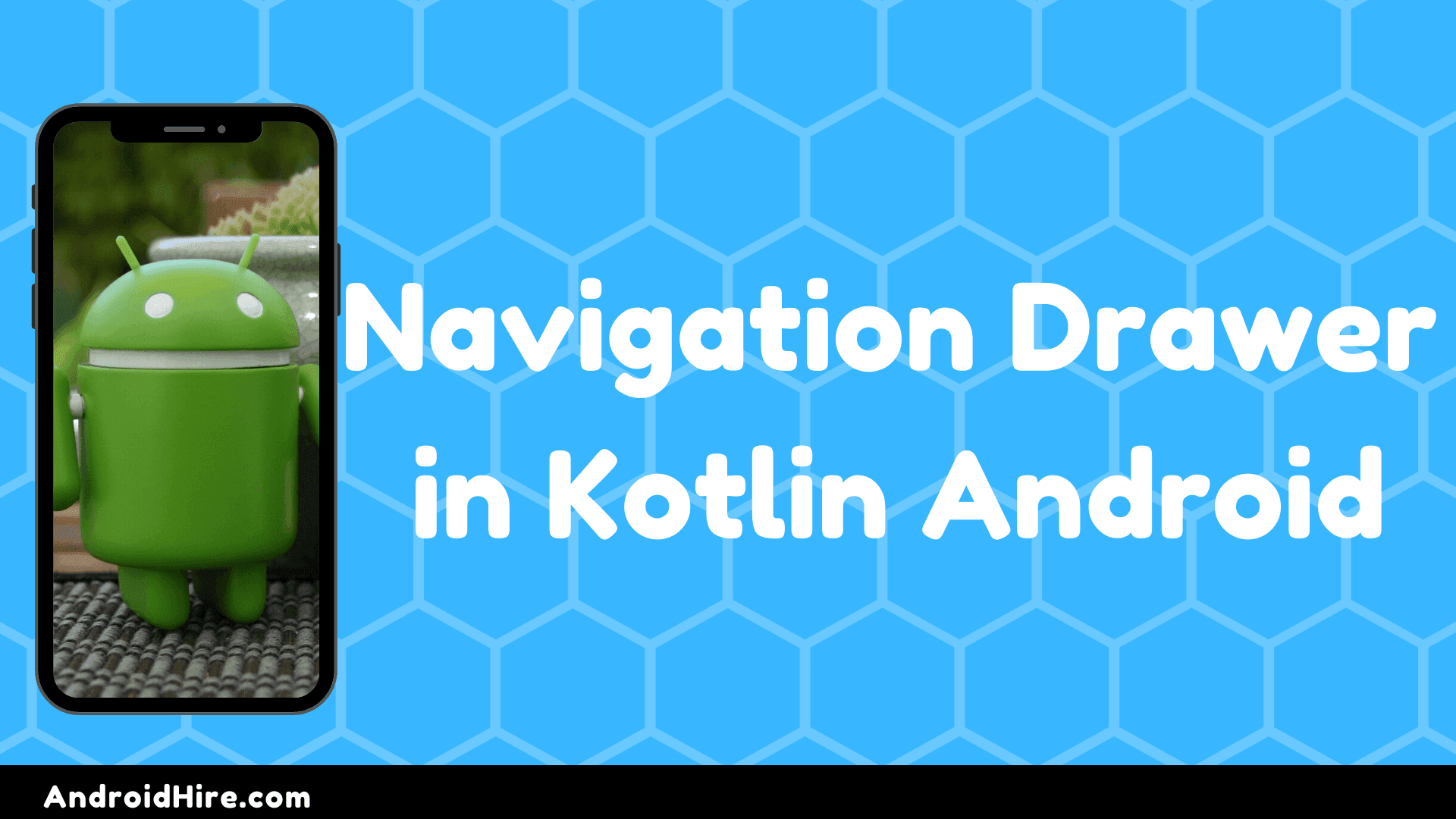 Navigation Drawer in Kotlin Android