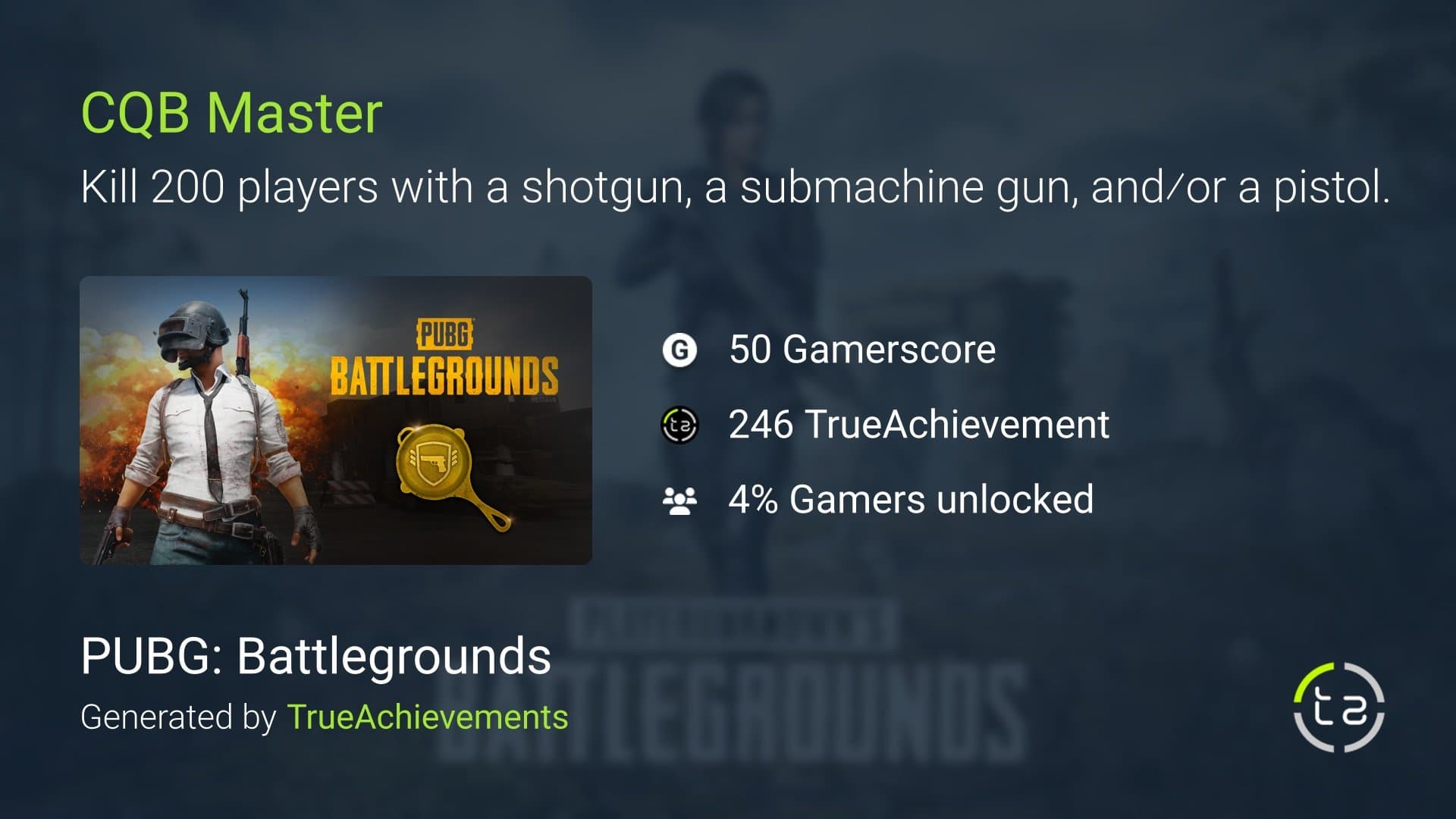 How to get CQB Master Achievement in PUBG Mobile fastest?