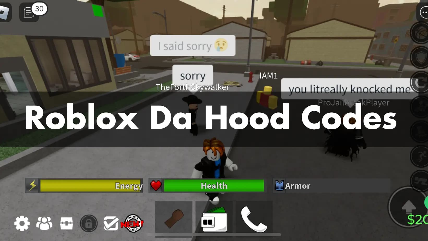 Roblox: Da Hood Codes (January 2025)