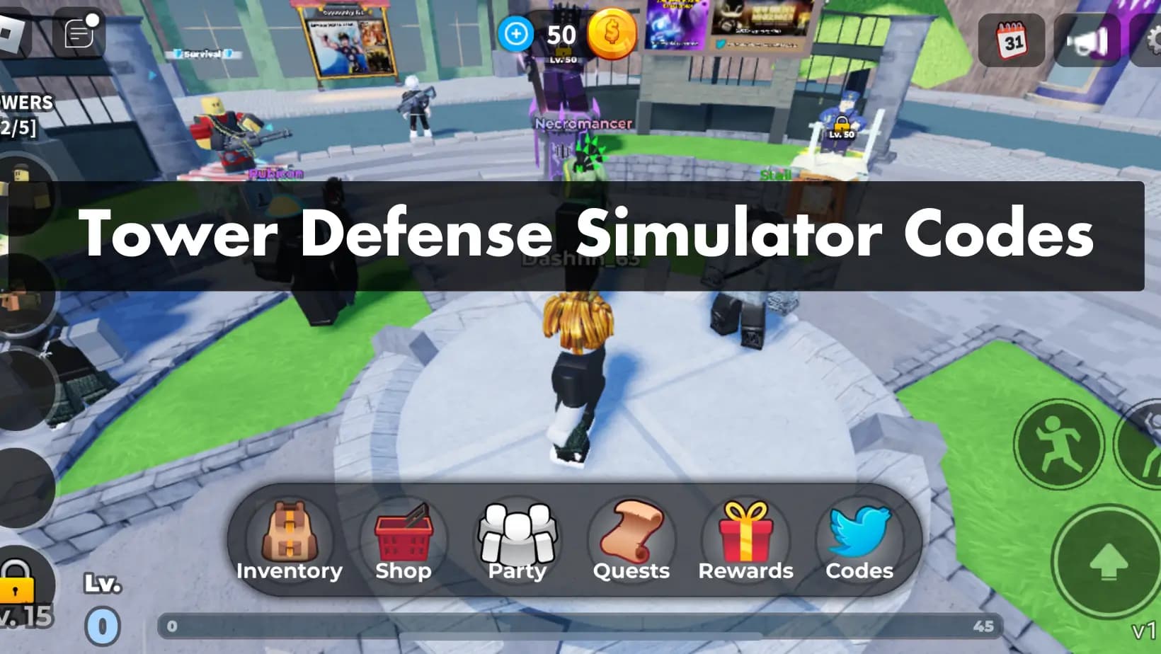 Roblox: Tower Defense Simulator Codes (August 2024)