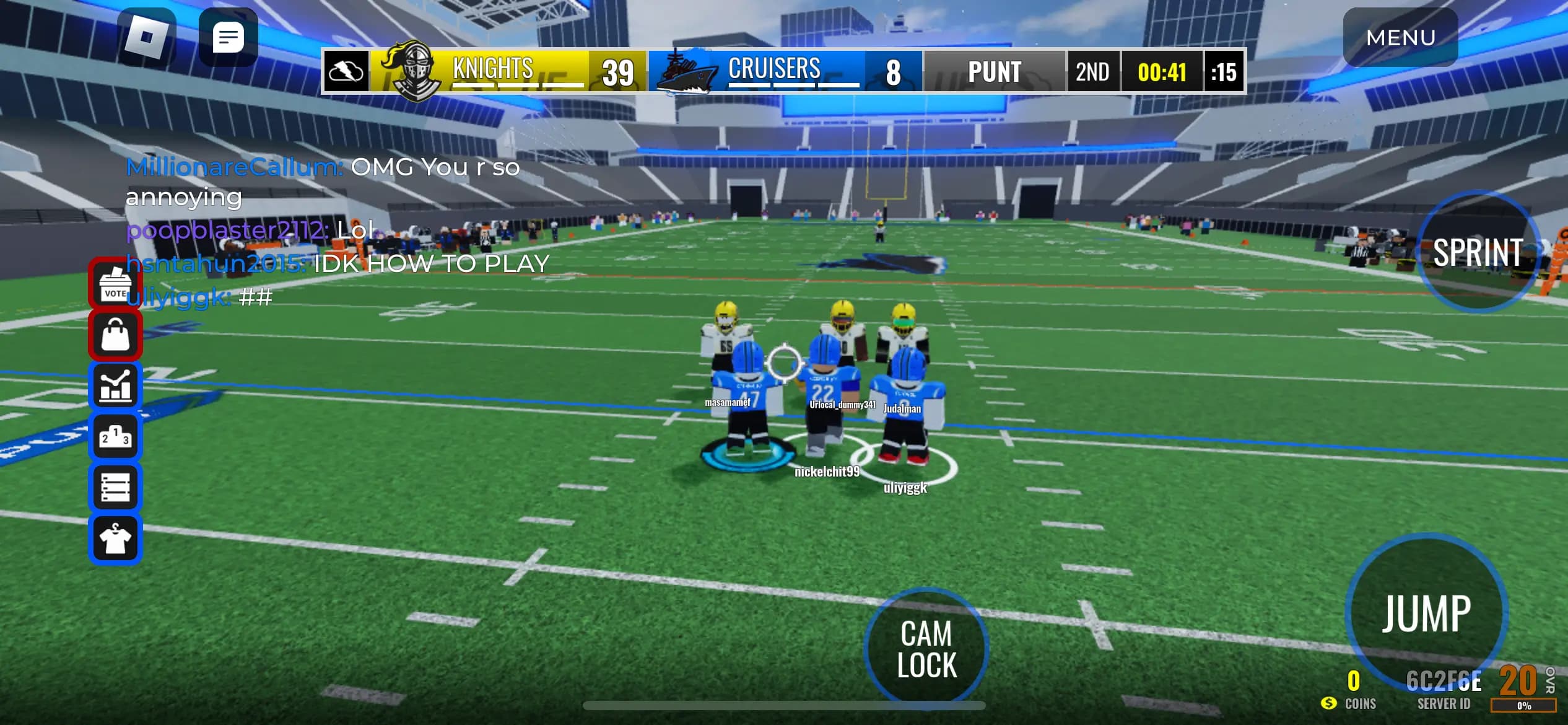 Roblox: Ultimate Football Codes (September 2024)