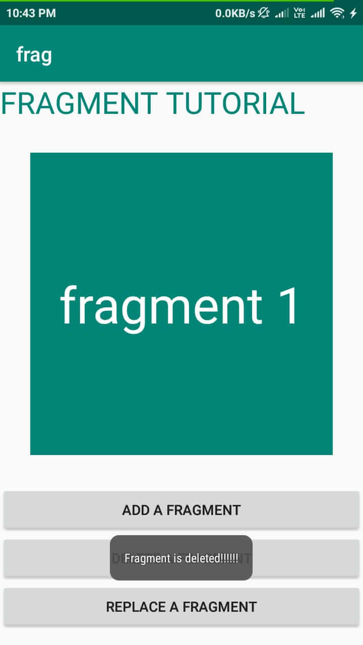 Fragment Android