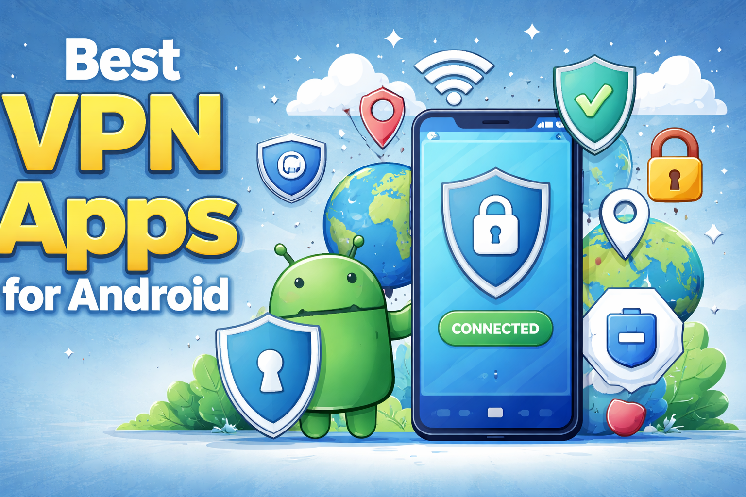 Best VPN Apps for Android in 2026: 5 Tested Picks (USA & Worldwide)