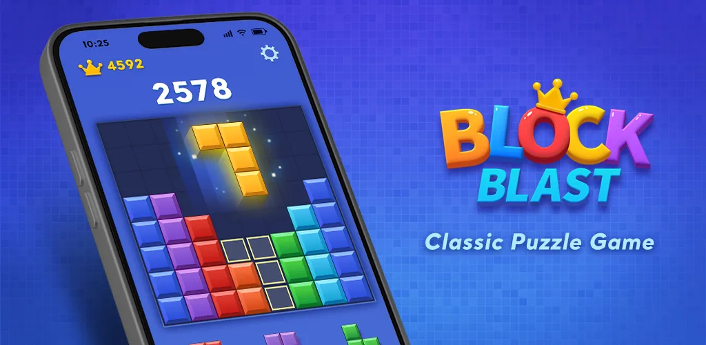 Block Blast!, a free block puzzle game on Android