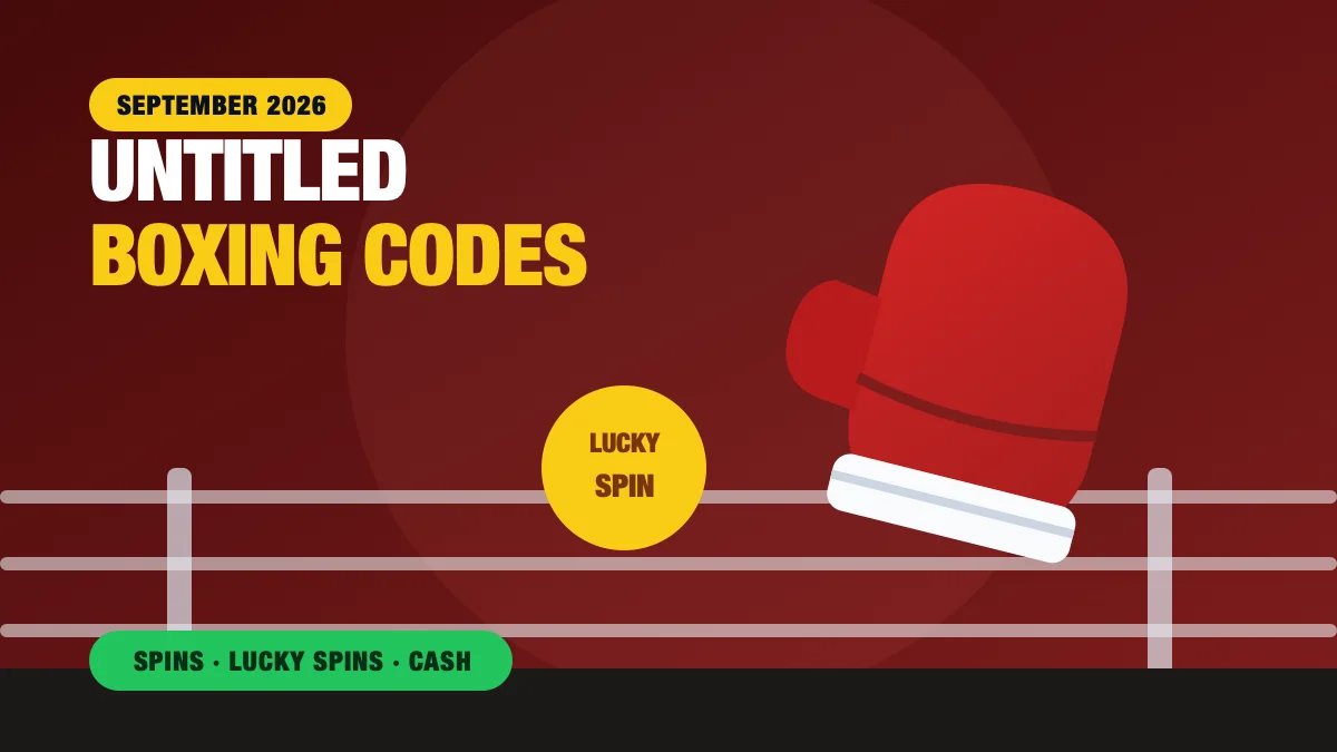 Untitled Boxing Game Codes (September 2026): 5 Confirmed Codes